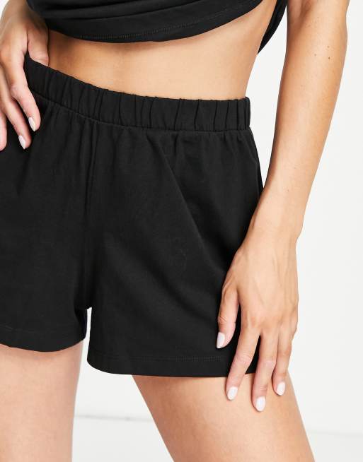 High waisted pyjama online shorts