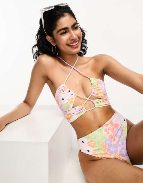 ASOS DESIGN Fuller Bust Exclusive mix and match swimwear set in