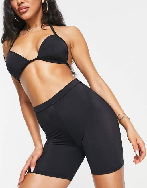 ASOS 4505 Swim leggings in black