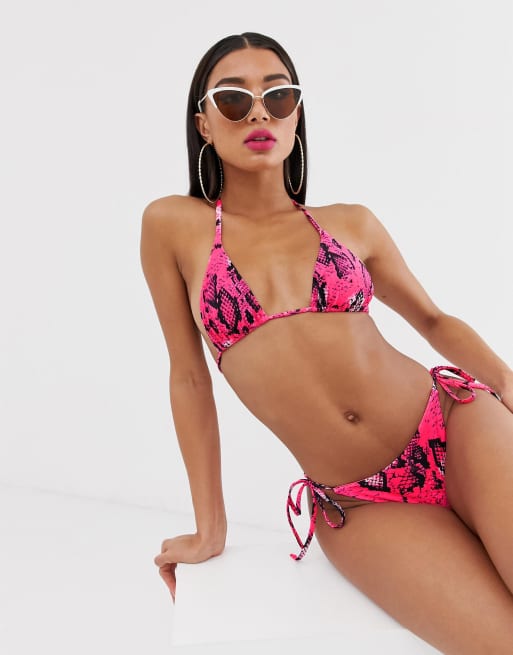 Asos neon swimsuit online