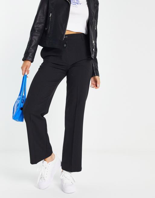 ASOS DESIGN Mix and Match slim straight pants in black