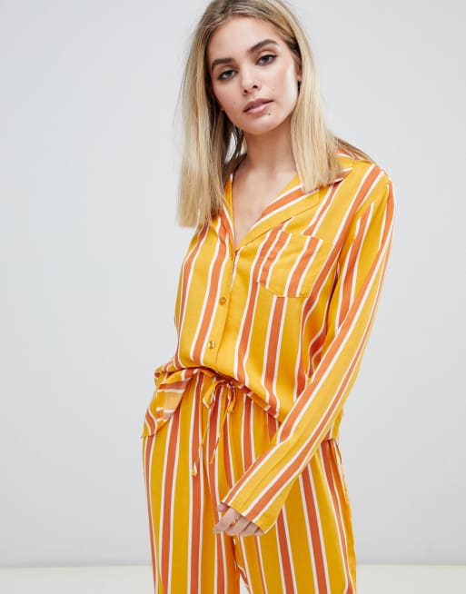 ASOS DESIGN – Mix-and-Match – Gestreiftes Pyjamaset aus 100% Modal, 2 von 4