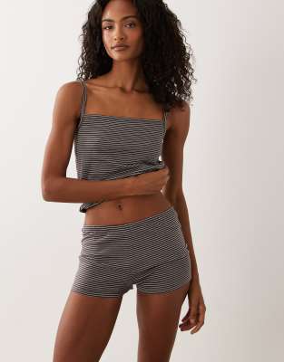 Asos Design Mix & Match Cheeky Shorts In Gray