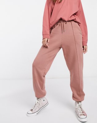 asos pink joggers
