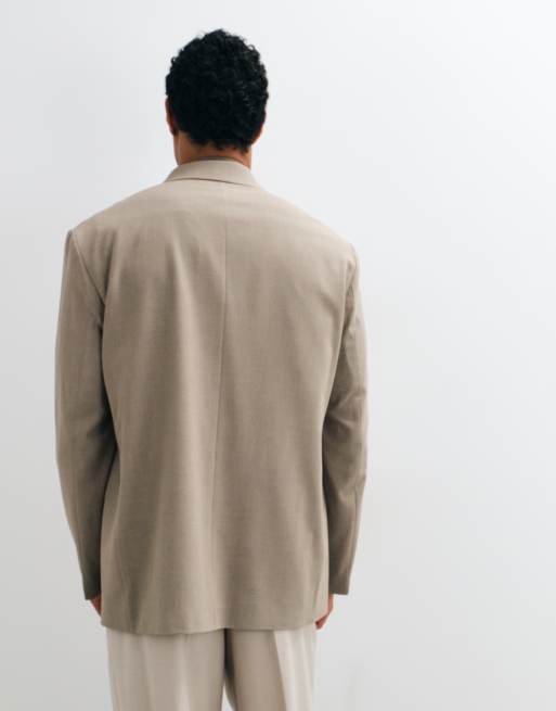 ASOS DESIGN Mix & Match giacca da abito oversize grigia, 5 di 5