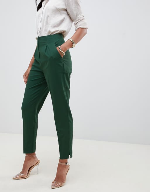 High waisted cigarette deals pants