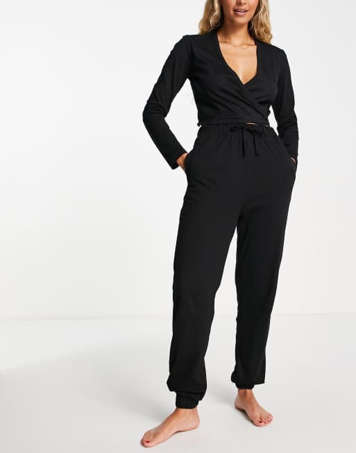 Wrap top pyjamas sale