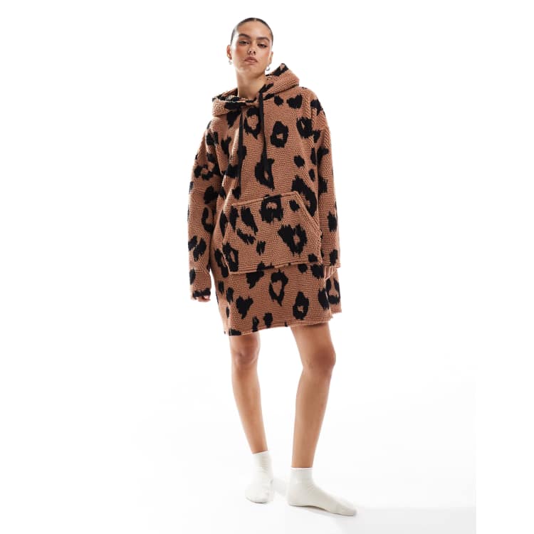 ASOS DESIGN mix match loungewear in leopard print ASOS