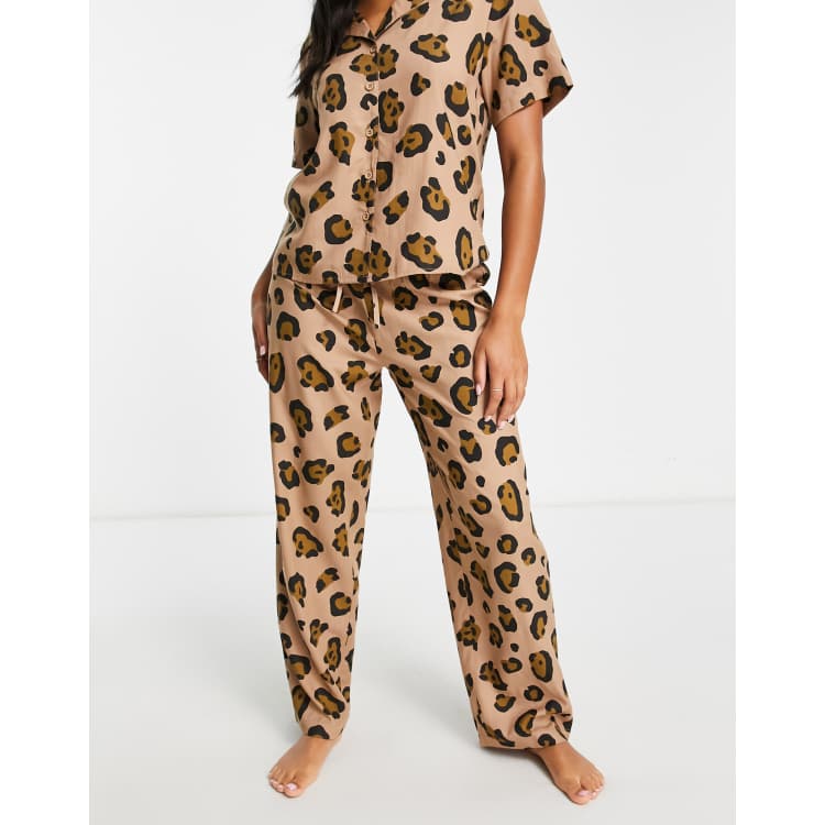 Leopard print store pyjamas