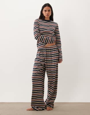 Asos Design Mix & Match Pajama Bottoms In Multi