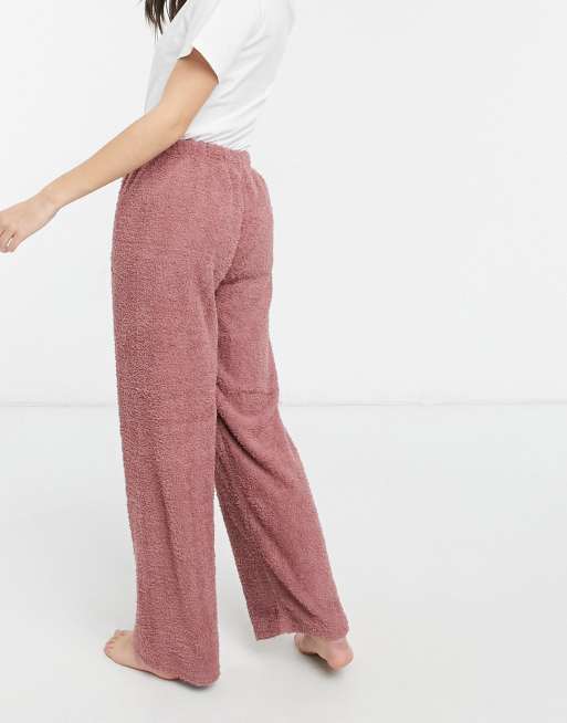 ASOS DESIGN - Mix & Match - Pantalon confort duveteux - Marron, 2 de 4