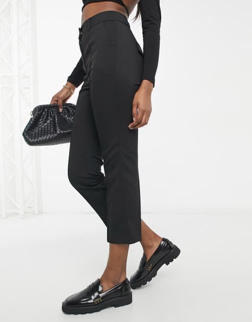 ASOS DESIGN Mix Match Pantalon de tailleur cigarette Noir
