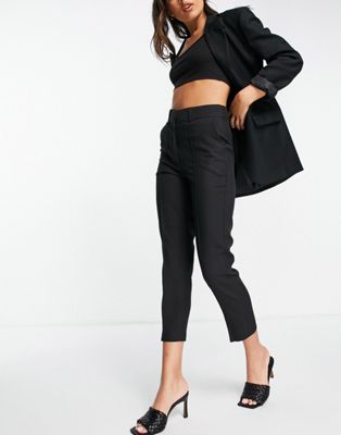 Femme Mix & Match - Pantalon de tailleur cigarette - Noir