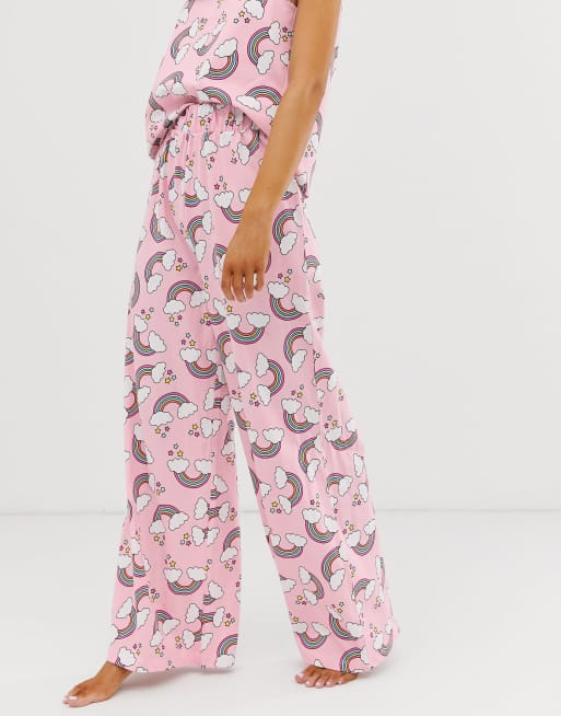 Asos rainbow online pyjamas