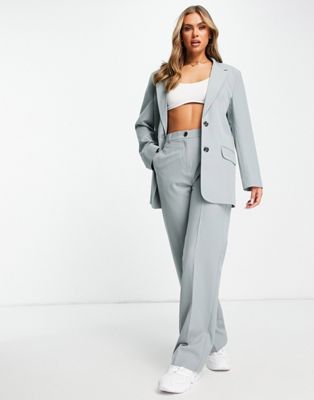 ASOS DESIGN Mix & Match slim boy suit blazer in sage