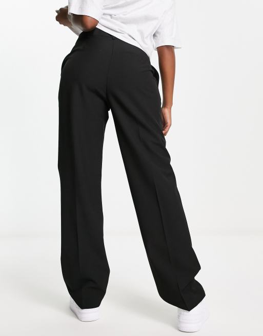 ASOS DESIGN Mix & Match slim straight suit trousers in black , 2 of 4