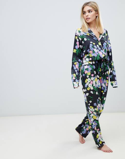 ASOS DESIGN – Mix & Match – Kwiecista piżama z 100% tkanego modalu, 5 z 5