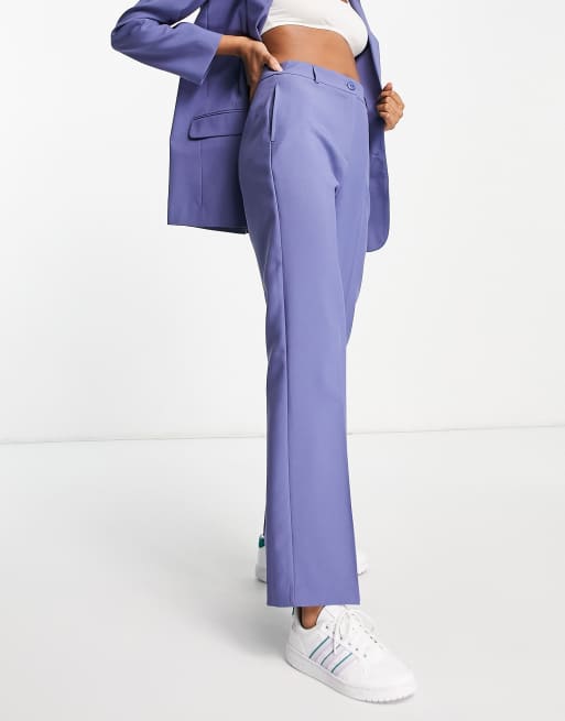 ASOS DESIGN high waisted double tie pants in light brown