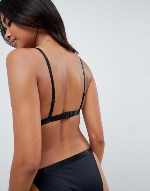 ASOS DESIGN - Mix & Match - Top bikini a triangolo con elastico , 2 di 4