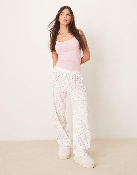 ASOS DESIGN – Mixa och matcha – Fruktmönstrade pyjamasbyxor - view 1
