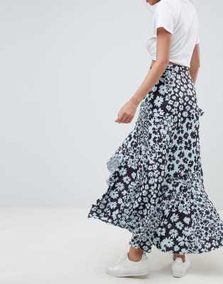 floral maxi skirt uk