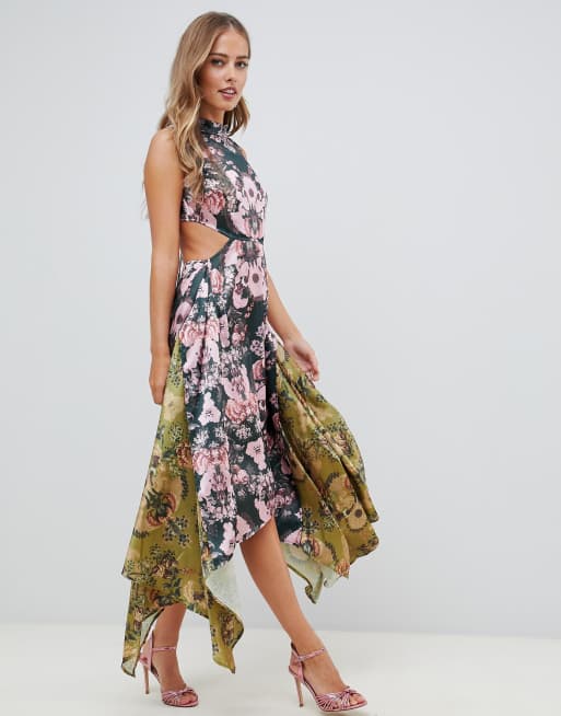 Asos hanky shop hem dress