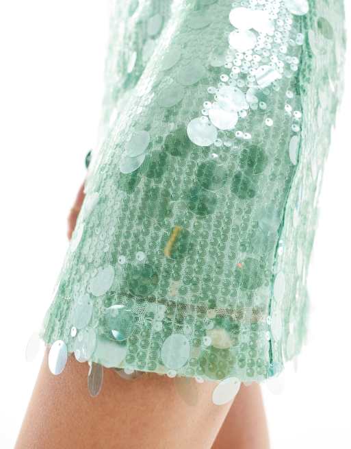 asos mint sequin dress ASOS | Dresses | Elegant Mint Green Sequin Dress