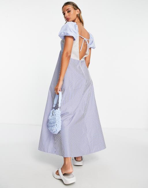 Asos cotton hotsell midi dress