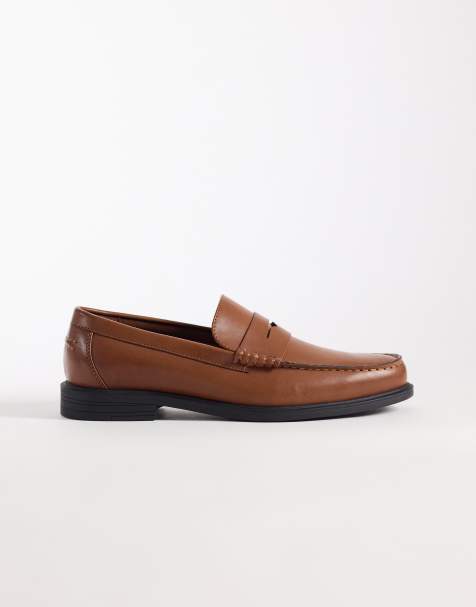 ASOS DESIGN - Mocassini college color cuoio - view 1