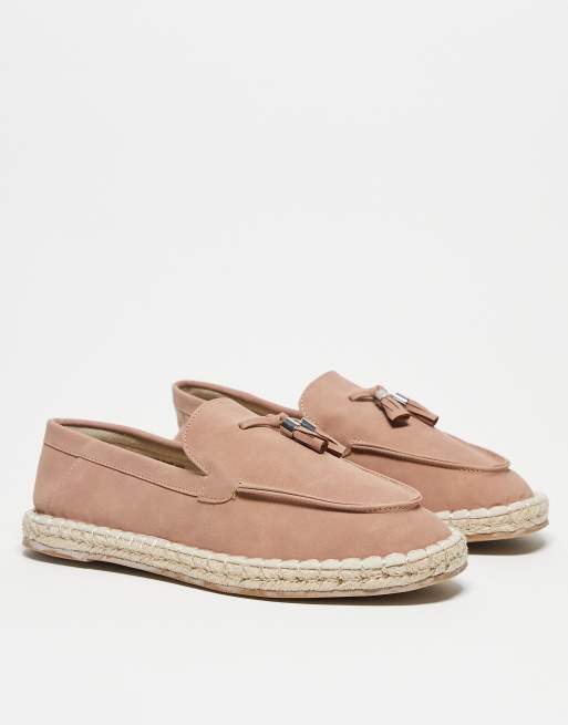 ASOS DESIGN - Mocassini rosa stile espadrillas con nappe, 3 di 4