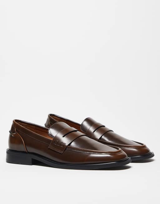 ASOS DESIGN - Mocassins à bride - Marron, 3 de 4