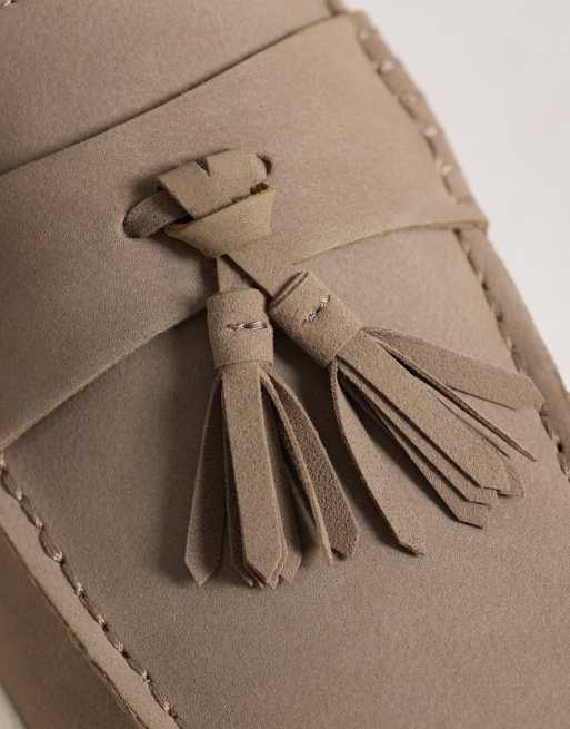 ASOS DESIGN - Mocassins à pampilles - Gris brun, 3 de 4