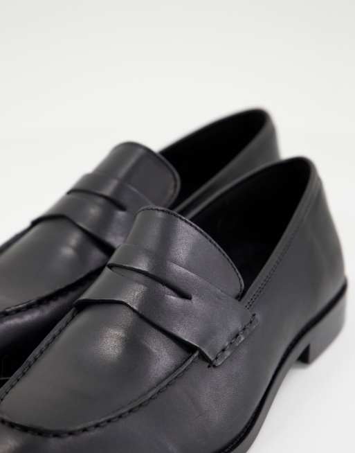 ASOS DESIGN - Mocassins en cuir - Noir, 4 de 4