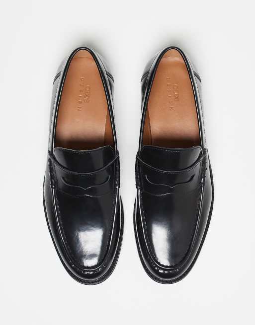 ASOS DESIGN - Mocassins en cuir - Noir, 4 de 4
