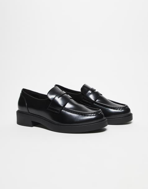 ASOS DESIGN - Mocassins vernis - Noir - view 1