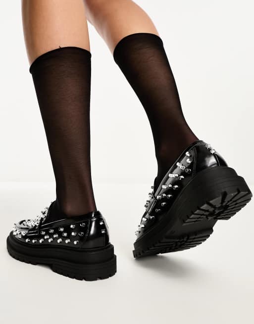 Mocassins cloutes outlet