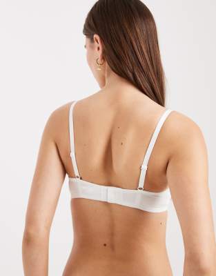 Asos Design Molded T-shirt Bra In White