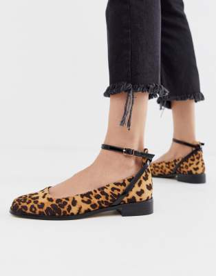 asos leopard shoes