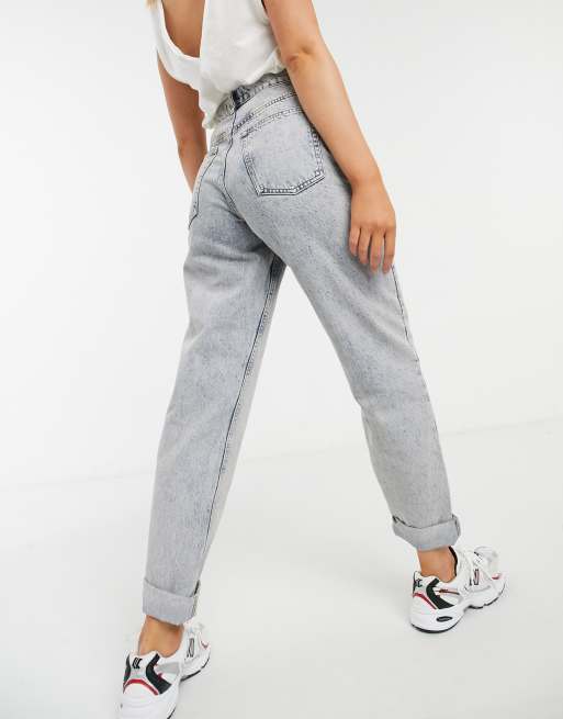ASOS DESIGN – Mom jeans i slouchy med hög midja och antique-tvätt, 2 av 4