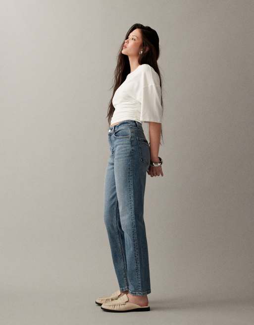 ASOS DESIGN - Mom jeans slim lavaggio vintage, 2 di 7