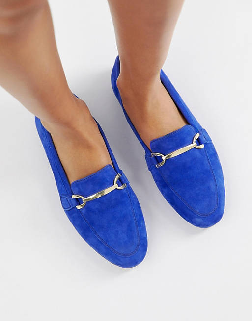 ASOS DESIGN Moment leather loafers