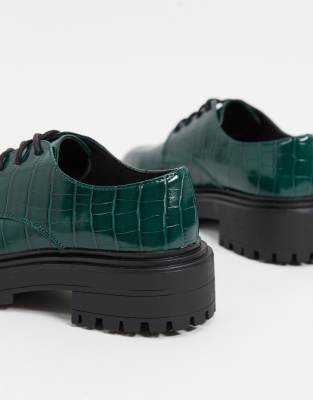 chaussure imitation croco femme