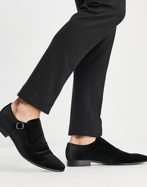 Asos cheap velvet shoes