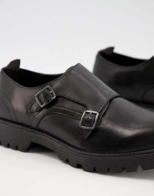 asos mens monk shoes