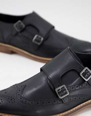 asos mens monk shoes