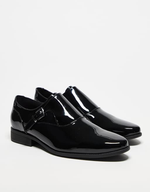 ASOS DESIGN monk shoes in black, 2 of 4
