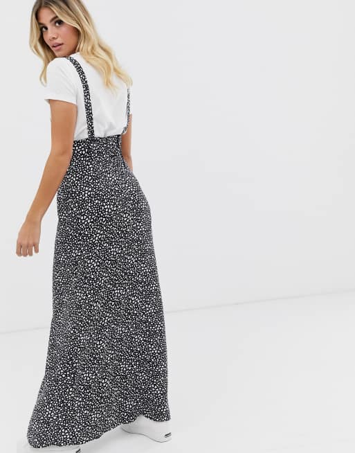 Pinafore shop skirt maxi