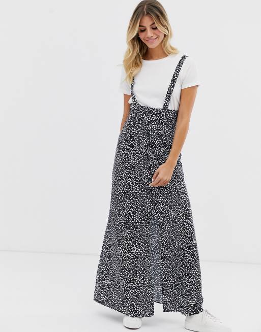 Maxi on sale pinafore skirt