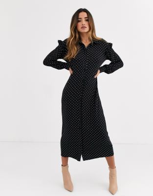 shirt maxi dress