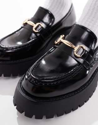 monster chunky loafers asos